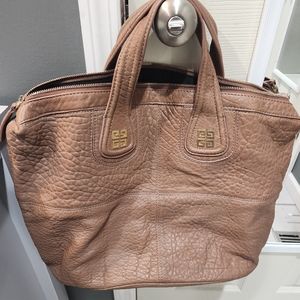 Large tan Givenchy Satchel Bag